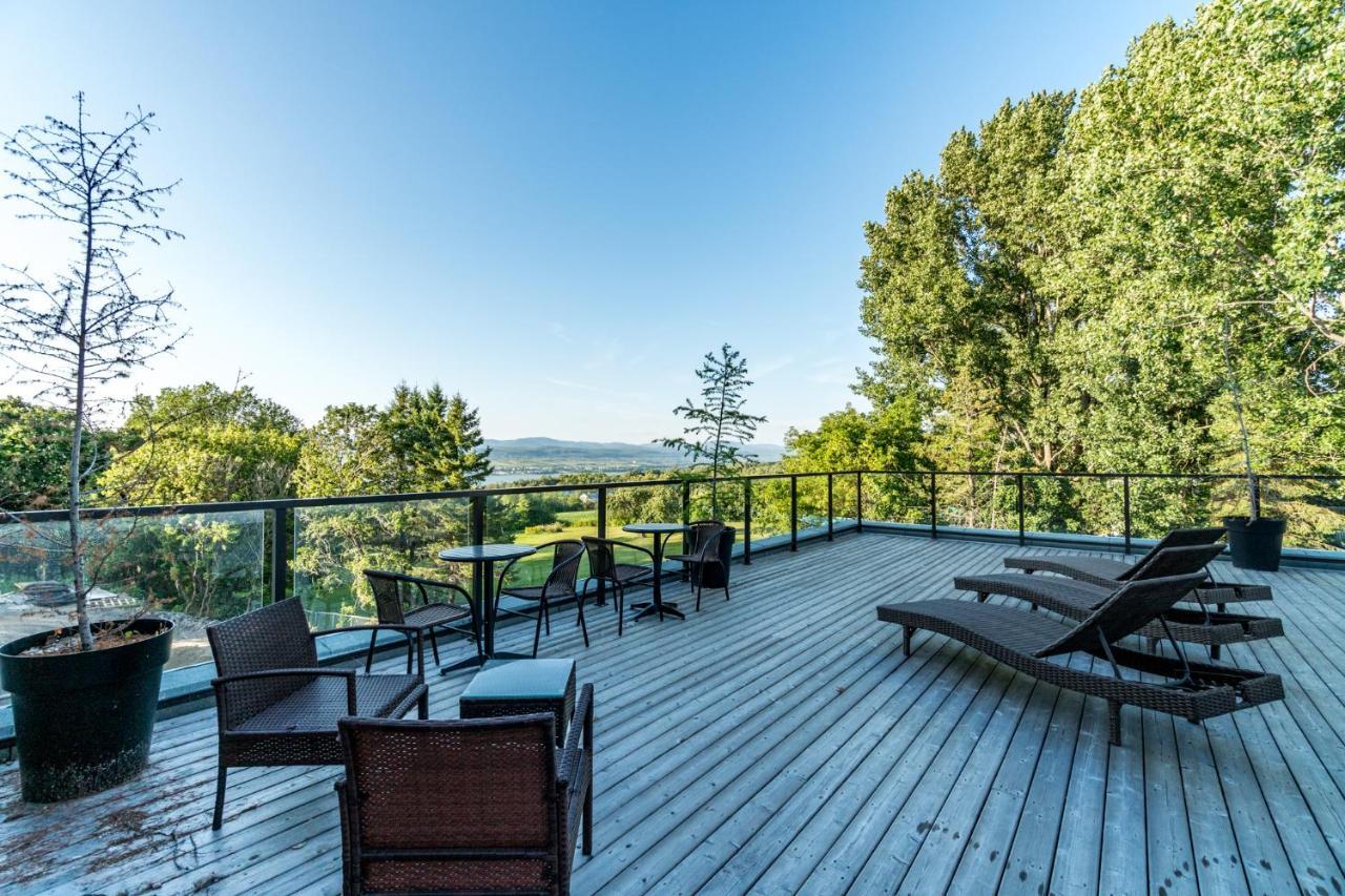 L'Ile-Do - Ile D'Orleans Apartment Saint-Pierre-de-l'Ile-d'Orleans ภายนอก รูปภาพ